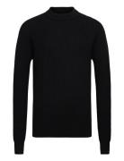 Cfkristian Raglan Rib Crew Nec Tops Knitwear Round Necks Navy Casual F...