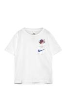 Kt-S/S Knit Top Tops T-shirts Short-sleeved White Nike
