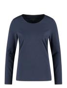 T-Shirt 1/2 Sleeve Tops T-shirts & Tops Long-sleeved Navy Gerry Weber