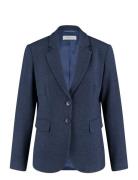 Blazer Long Sleeve Blazers Single Breasted Blazers Navy Gerry Weber