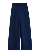 Pants Glitter Bottoms Trousers Navy Creamie
