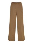 Brigitta Pants Bottoms Trousers Wide Leg Brown Lovechild 1979