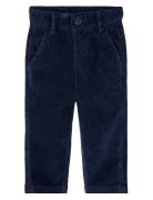 Microcorduroy Trousers Bottoms Trousers Navy Boboli