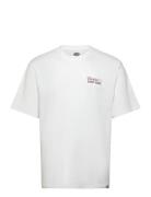 M Donut House Tee Ss Designers T-shirts Short-sleeved White Dickies