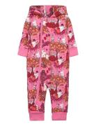Skördefest Overall Pitkähihainen Body Pink MUMIN