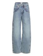 Hw Workwear Jeans Bottoms Jeans Wide Blue Monki