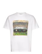 Fan Culture T-Shirt Tops T-shirts Short-sleeved White BLS Hafnia
