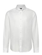 Kyle Casual Oxford B.d Shirt Tops Shirts Long-sleeved Shirts White Lex...