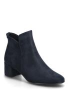 Women Boots Shoes Boots Ankle Boots Ankle Boots With Heel Navy Tamaris