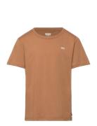 Te-S/S Tee Tops T-shirts Short-sleeved Brown Levi's