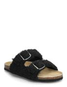 Fuzzy Pax Shoes Summer Shoes Sandals Black PAX