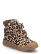 Boots - Flat - With Velcro Talvikengät Tarroilla Multi/patterned ANGUL...