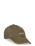 Casual Faded Cap Accessories Headwear Caps Khaki Green Lexington Cloth...
