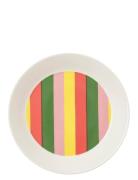 Vuokko Plate 21Cm Pieni 4-Raita Home Tableware Plates Dinner Plates Wh...