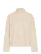 Freliana Pu 1 Tops Knitwear Jumpers Cream Fransa