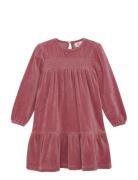 Dress Velour Dresses & Skirts Dresses Casual Dresses Long-sleeved Casu...