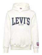 Po-Pull-Over Hoody Tops Sweat-shirts & Hoodies Hoodies White Levi's