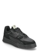 Lee - Black Leather Matalavartiset Sneakerit Tennarit Black Garment Pr...