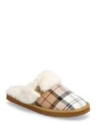 Barbour Claudia Tartan Mule Slipper Aamutossut Tohvelit Beige Barbour