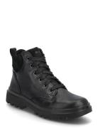 Abby Nova Bootsit Nauhalliset Saapikkaat Black Superfit