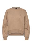 Evreni Tops Sweat-shirts & Hoodies Sweat-shirts Beige BOSS