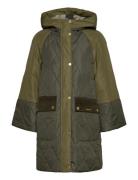 Barbour Elspeth Quilted Jacket Tikkitakki Khaki Green Barbour