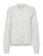 Fqlouisa-Car Tops Knitwear Cardigans Grey FREE/QUENT