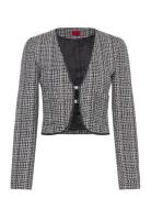 Alimeni-1 Tops Knitwear Cardigans Navy HUGO