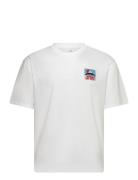 Sunset On Fuji San T-Shirt Tops T-shirts Short-sleeved White Edwin