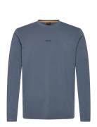 Tchark Tops T-shirts Long-sleeved Blue BOSS