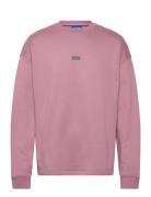 Naviu Tops Sweat-shirts & Hoodies Sweat-shirts Pink HUGO BLUE