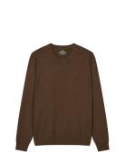 Urban Chase Knit Tops Knitwear Round Necks Brown Mads Nørgaard