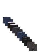 Jacbolt Solid Trunks 12 Pack Bokserit Navy Jack & J S