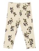Legging Printed Bottoms Leggings Cream Petit Piao