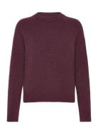 Febisan Tops Knitwear Jumpers Purple BOSS