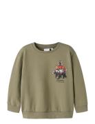 Nmmolin Ls Nreg Sweat Bru Box Tops Sweat-shirts & Hoodies Sweat-shirts...