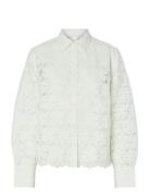 Yasmillo Ls Shirt Tops Shirts Long-sleeved White YAS