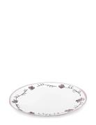 Plate L Mirtillo Nude Mf Set/2 Home Tableware Plates Dinner Plates Whi...