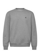 Ls Eu 350Terry Monogram Cn Swtsh Tops Sweat-shirts & Hoodies Sweat-shi...