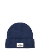 Tosca Anju Hat Accessories Headwear Beanies Blue Mads Nørgaard