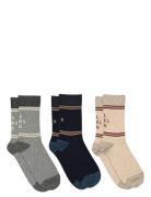 Gunnvar Socks - 3-Pack Lingerie Socks Regular Socks Grey Mp Denmark