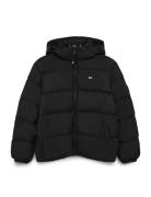 Tjm Essential Down Jacket Ext Vuorillinen Takki Topattu Takki Black To...