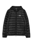 Down Jacket Ohut Takki Black EA7