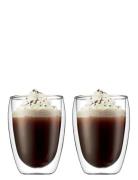 Pavina Home Tableware Glass Drinking Glass Grey Bodum