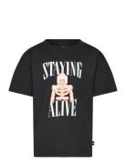 Lwtaffy 711 - T-Shirt S/S Tops T-shirts Short-sleeved Black LEGO Kidsw...