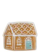 Ginnie Plate Home Tableware Plates Small Plates Brown Bloomingville