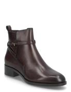 Women Boots Shoes Boots Ankle Boots Ankle Boots With Heel Brown Tamari...