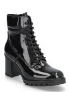 Women Boots Shoes Boots Ankle Boots Ankle Boots With Heel Black Tamari...