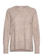 Fqgrsevalin-Pullover Tops Knitwear Jumpers Beige FREE/QUENT