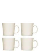 Teema Mug 0,3L White 4Pcs Home Tableware Cups & Mugs Coffee Cups White...
